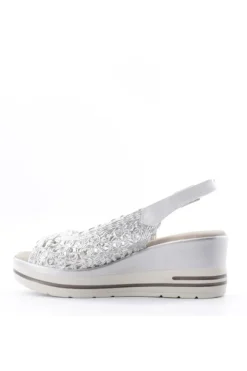 Pitillos Sandalo zeppa 2431 Plata