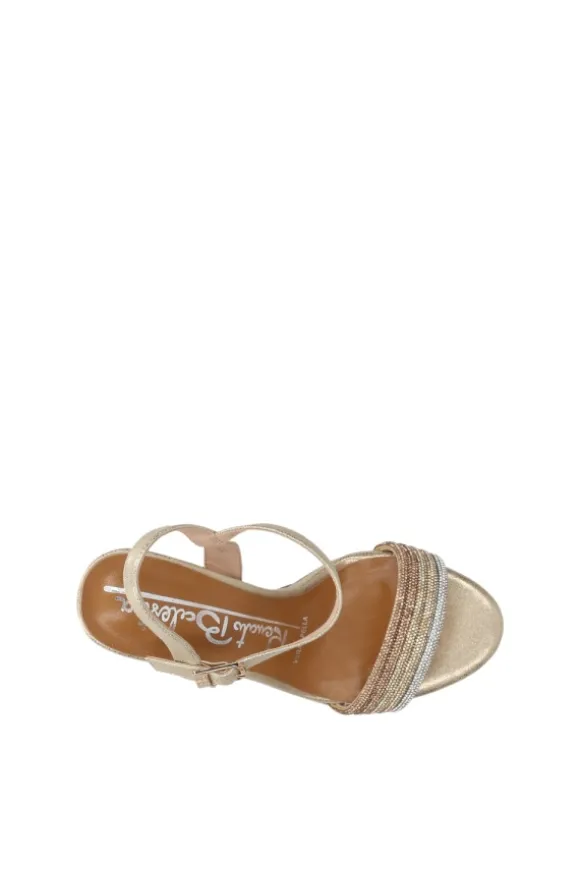 Renato Balestra Sandalo tacco Rws4134 Gold