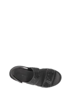 Skechers Sandalo zeppa 111531 Black