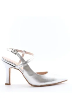 Sophie Blanc Sandalo tacco 29689 Argento