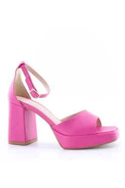 Sophie Blanc Sandalo tacco 719 Fuxia
