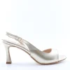 Sophie Blanc Sandalo tacco 516 Platino