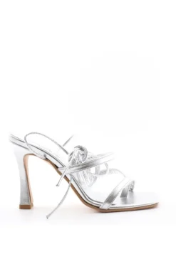 Sophie Blanc Sandalo tacco 701 Argento