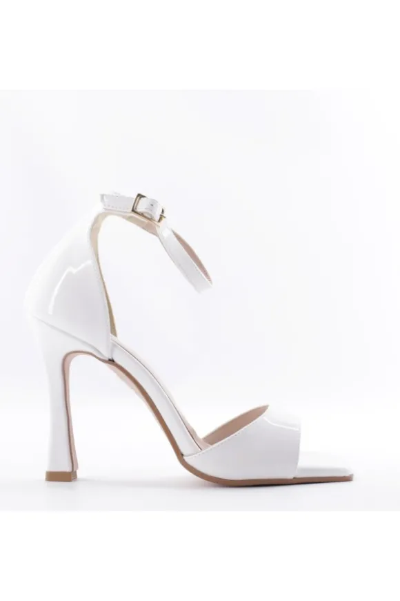 Sophie Blanc Sandalo tacco 575 Bianco