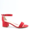 Sophie Blanc Sandalo tacco 696 Rosso