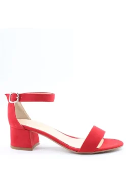 Sophie Blanc Sandalo tacco 696 Rosso