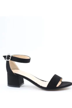 Sophie Blanc Sandalo tacco 696 Nero