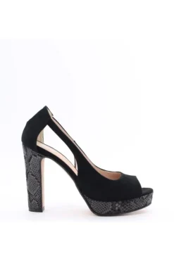 Sophie Blanc Sandalo tacco 9380 Nero