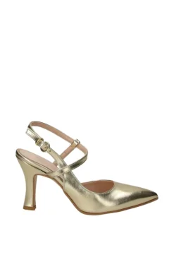 Sophie Blanc Sandalo tacco 29689 Platino