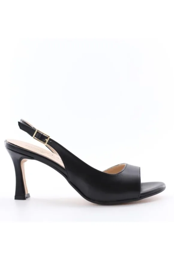 Sophie Blanc Sandalo tacco 516 Nero