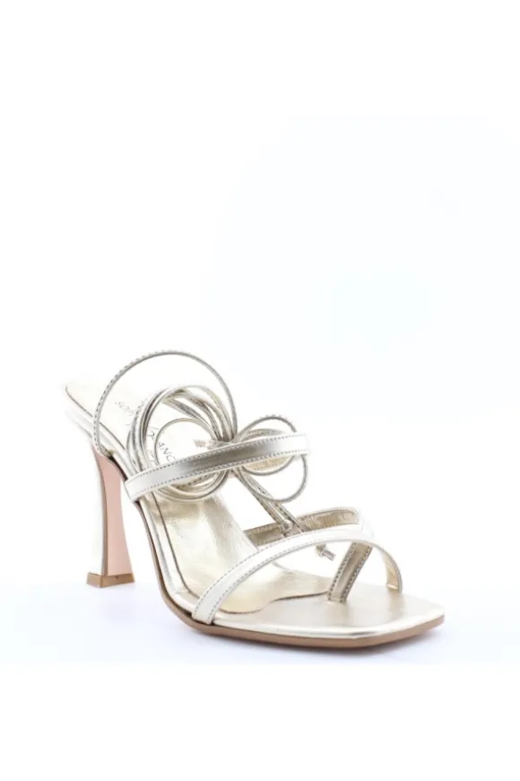 Sophie Blanc Sandalo tacco 701 Platino