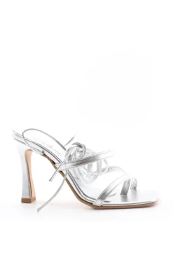 Sophie Blanc Sandalo tacco 701 Argento