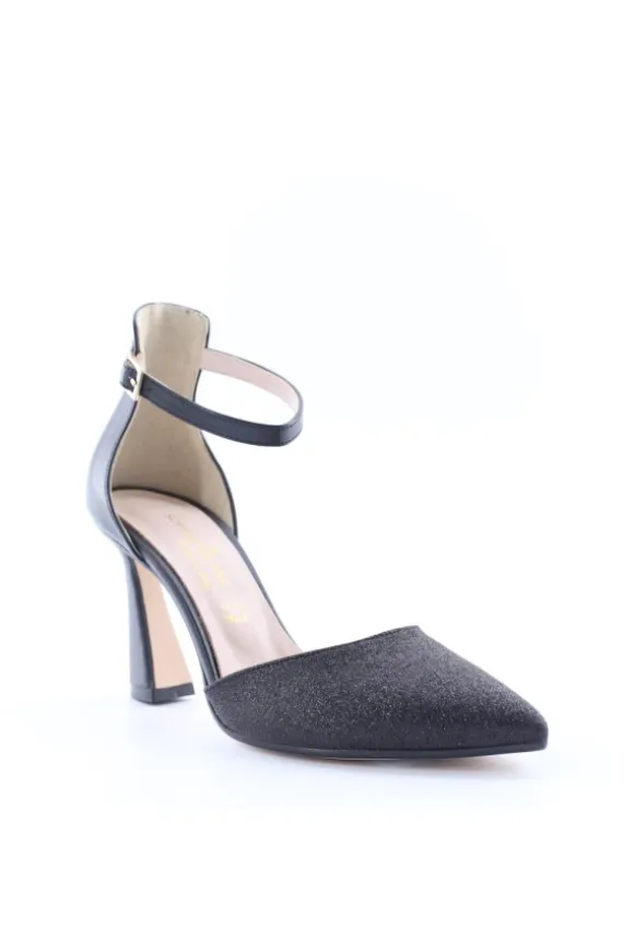 Sophie Blanc Sandalo tacco 35828 Nero