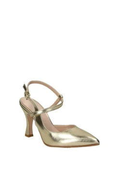 Sophie Blanc Sandalo tacco 29689 Platino