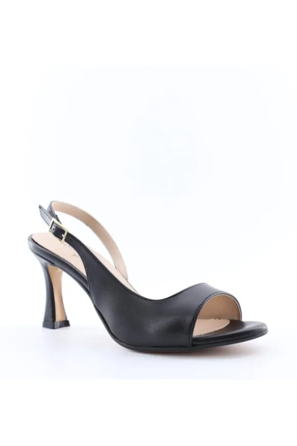 Sophie Blanc Sandalo tacco 516 Nero