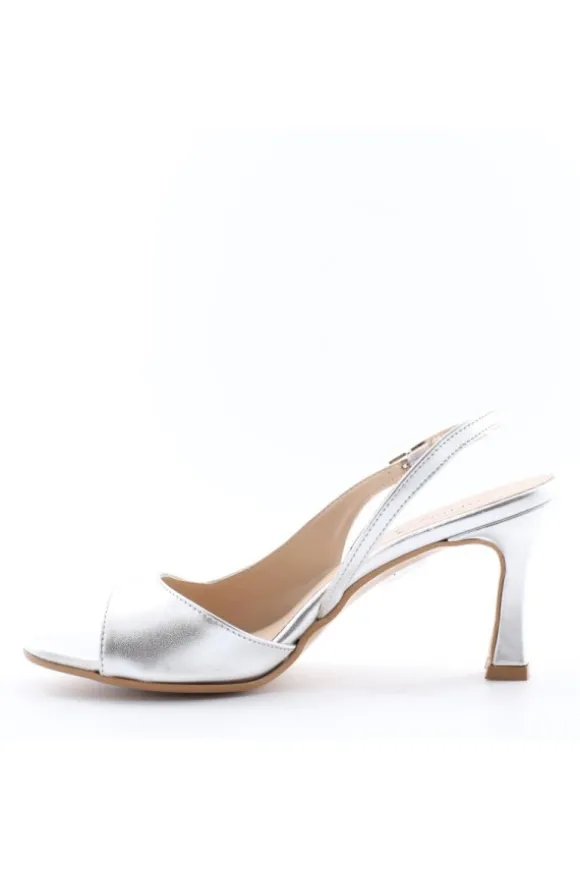 Sophie Blanc Sandalo tacco 516 Argento