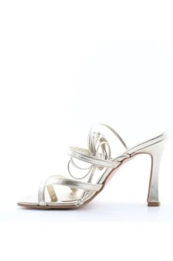 Sophie Blanc Sandalo tacco 701 Platino