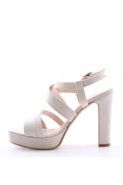 Sophie Blanc Sandalo tacco 742 Beige