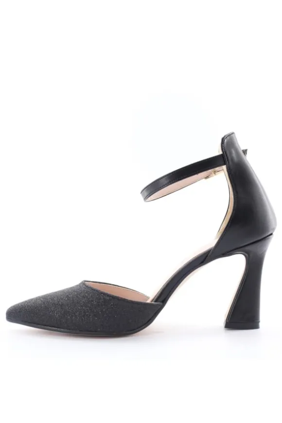 Sophie Blanc Sandalo tacco 35828 Nero