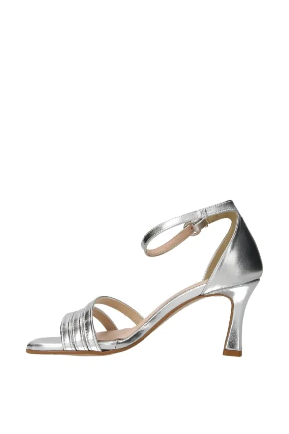 Sophie Blanc Sandalo tacco 73756 Argento