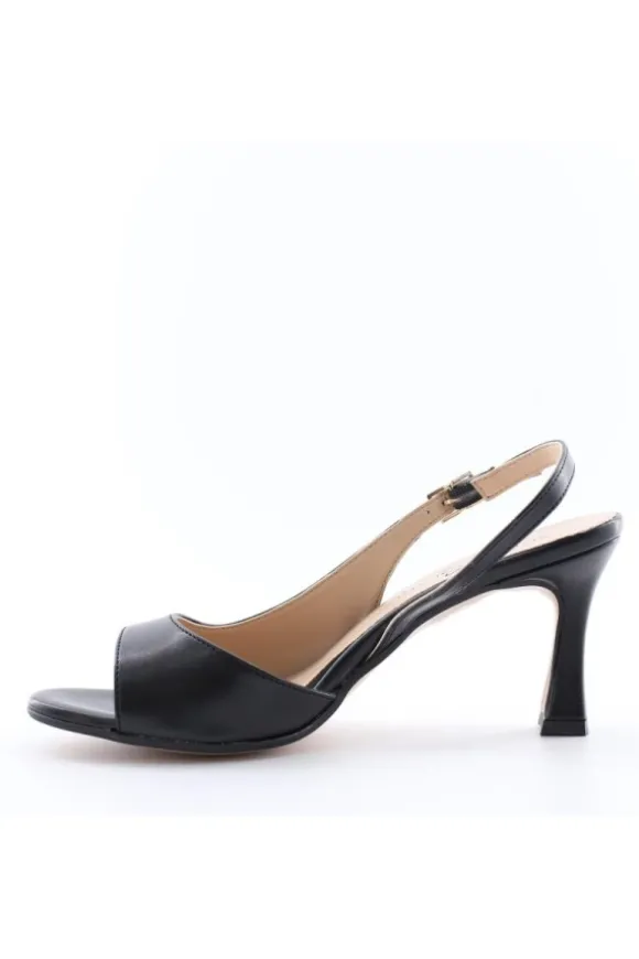 Sophie Blanc Sandalo tacco 516 Nero