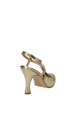 Sophie Blanc Sandalo tacco 29689 Platino