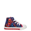 Spiderman Scarpa in tela 310510t Blu