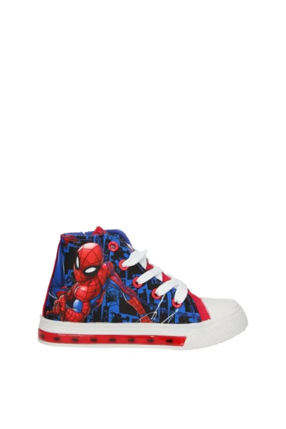 Spiderman Scarpa in tela 310510t Blu