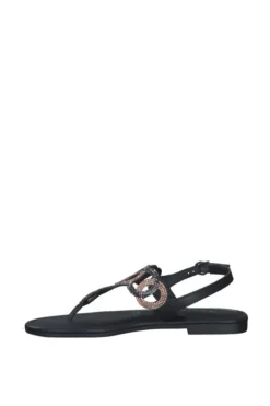 Tamaris Sandalo basso 28125 Black comb