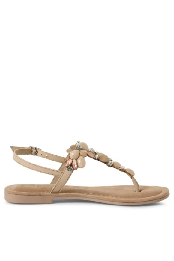 Tamaris Sandalo basso 28163 Ivory comb