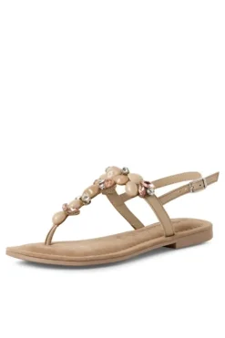 Tamaris Sandalo basso 28163 Ivory comb