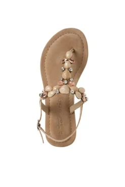 Tamaris Sandalo basso 28163 Ivory comb