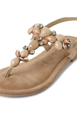 Tamaris Sandalo basso 28163 Ivory comb