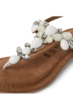 Tamaris Sandalo basso 28163 White comb