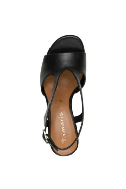 Tamaris Sandalo tacco 28316 Black