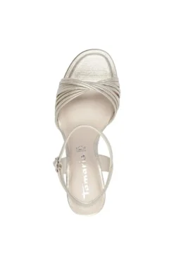 Tamaris Sandalo tacco 28324 Champagne