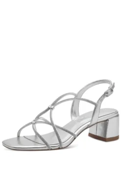 Tamaris Sandalo tacco 28236 Silver