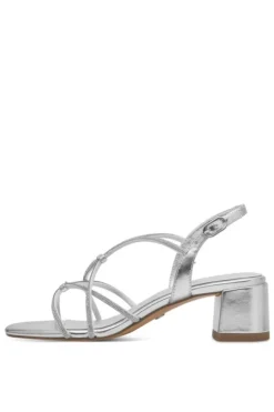 Tamaris Sandalo tacco 28236 Silver