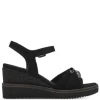 Tamaris Sandalo zeppa 28013 Black