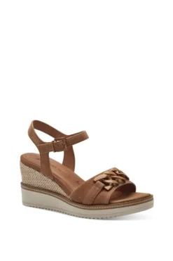 Tamaris Sandalo zeppa 28013 Camel
