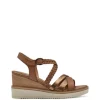 Tamaris Sandalo zeppa 28220 Cognac