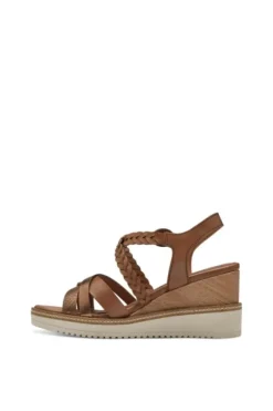 Tamaris Sandalo zeppa 28220 Cognac