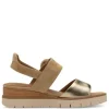 Tamaris Sandalo zeppa 28206 Tan