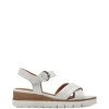 Tamaris Sandalo zeppa 28202 White
