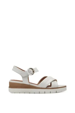 Tamaris Sandalo zeppa 28202 White