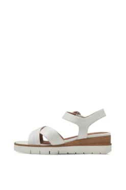 Tamaris Sandalo zeppa 28202 White