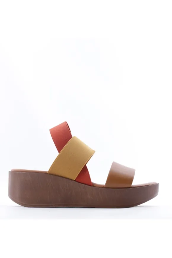 The Flexx Sandalo zeppa F254804 Cuoio