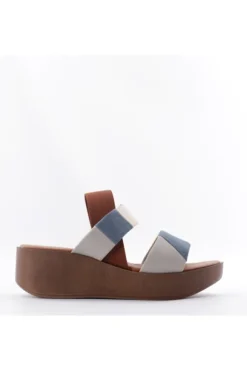 The Flexx Sandalo zeppa F254819 Perla