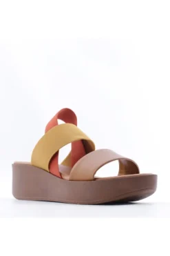 The Flexx Sandalo zeppa F254804 Cuoio