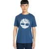 Timberland T-shirt manica corta A2c6s Denim